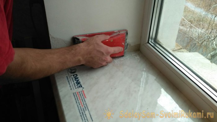Как установить подоконник, если окно уже стоит Как установить подоконник, если окно уже стоит домоводство