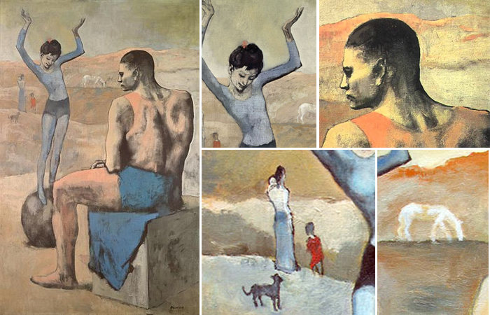 История картины Пикассо «Девочка на шаре»