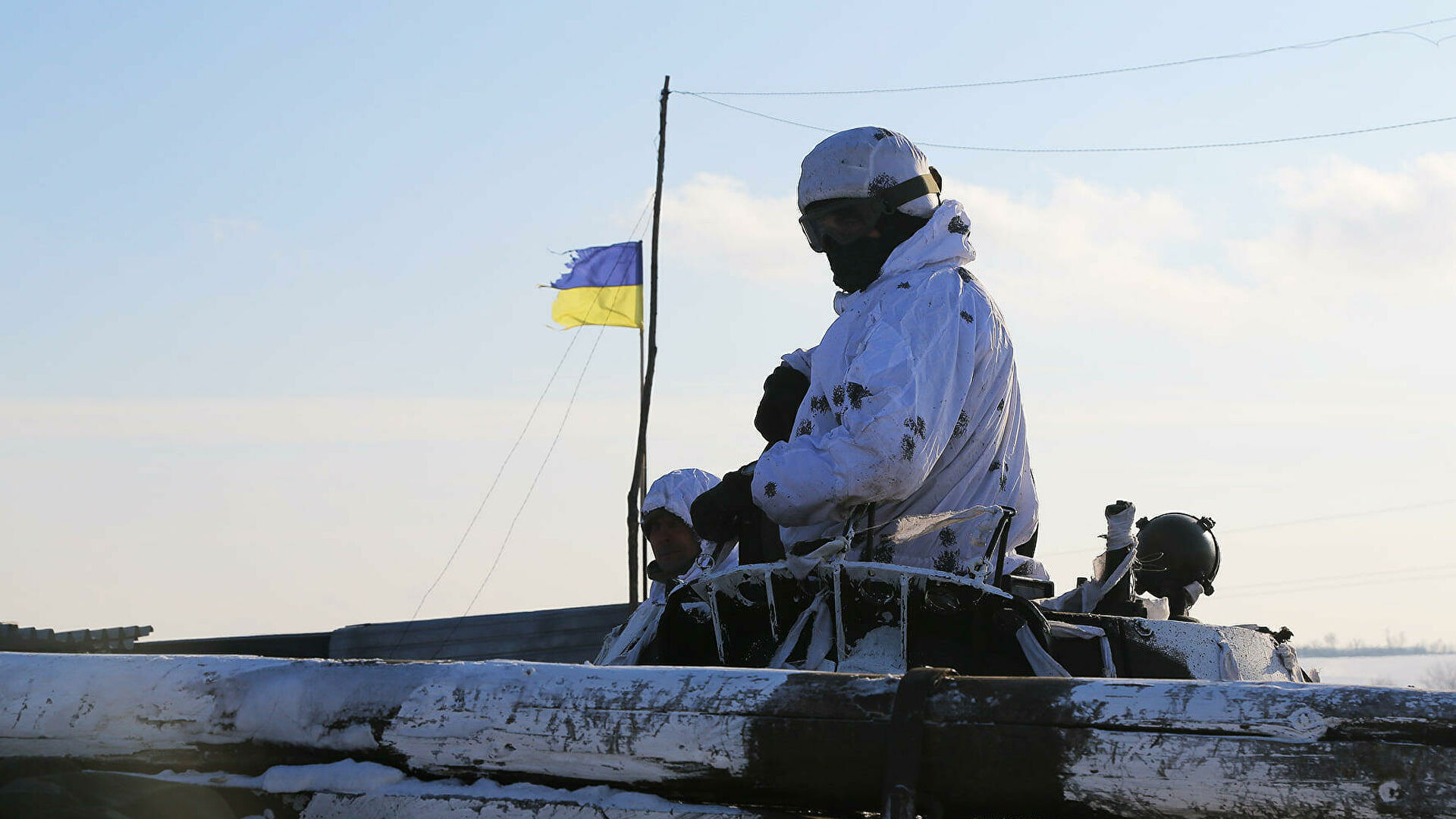 Украинские военнослужащие - РИА Новости, 1920, 28.01.2022