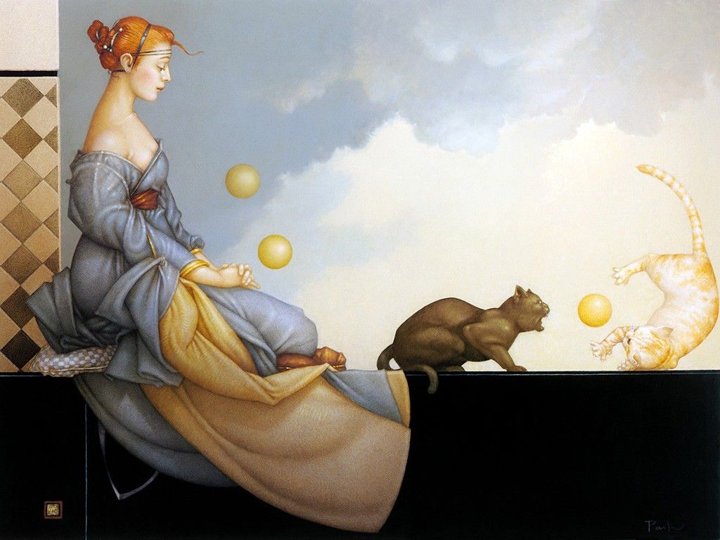 Michael parkes картины