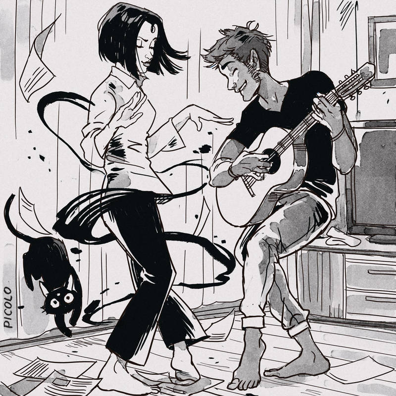 Художник показал, как выглядит настоящая, неподдельная любовь Художник показал, как выглядит настоящая, неподдельная любовь иллюстрация