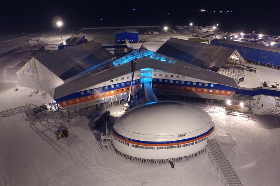 Российская военная база в Арктике. Источник изображения: https://vk.com/denis_siniy