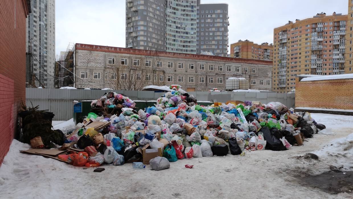 свалка в санкт петербурге