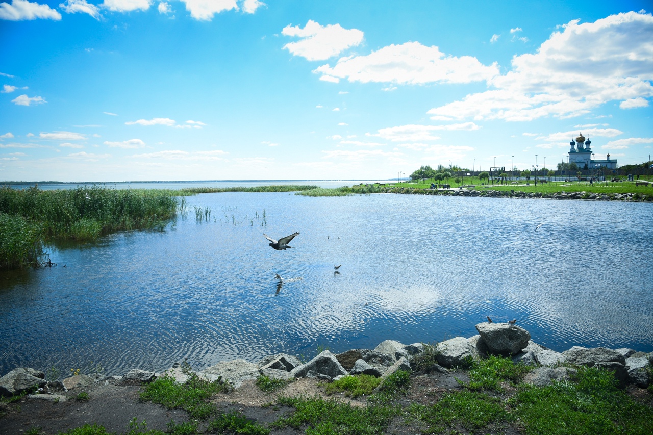 Карьер на озере Смолино Челябинск