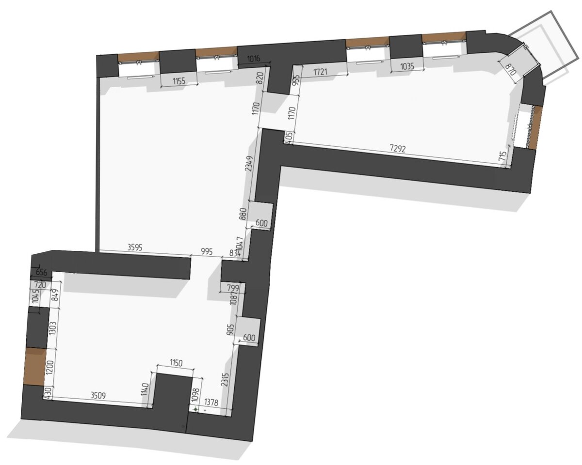 Уютный монохромный дизайн питерских апартаментов на Невском проспекте идеи для дома,интерьер и дизайн