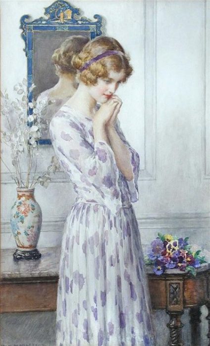 Грёзы и мечты. Автор: William Henry Margetson.