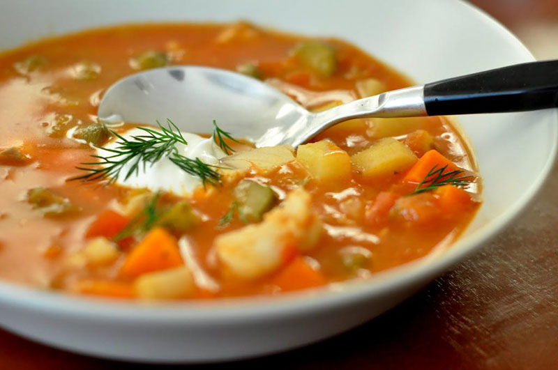 Рецепт супа солянки с использованием разных ингредиентов кулинария,рецепты,солянка,супы