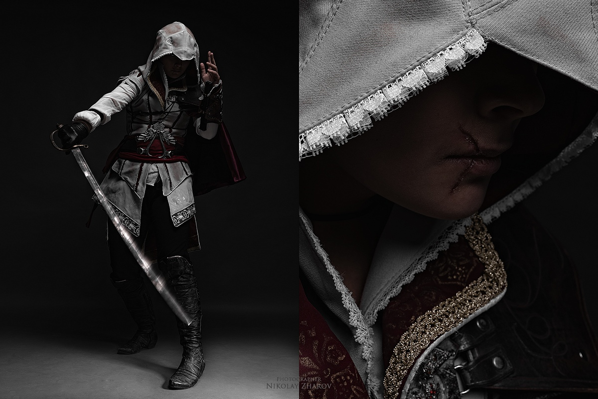 Ассасин крид вещи. Assassins Creed косплей Ezio Auditore. Ассасин Крид 2 Эцио. Assassins Creed 2 косплей. Cosplay Ezio Auditore Assassins Creed 2.