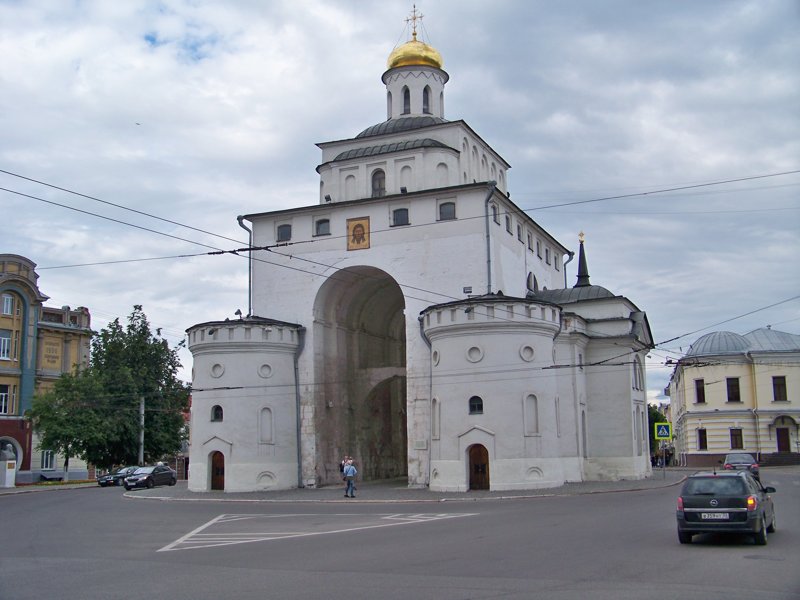  Единственные древние городские ворота сохранившиеся в России Города России, владимир, владимирская область, красивые места, пейзажи, путешествия, россия