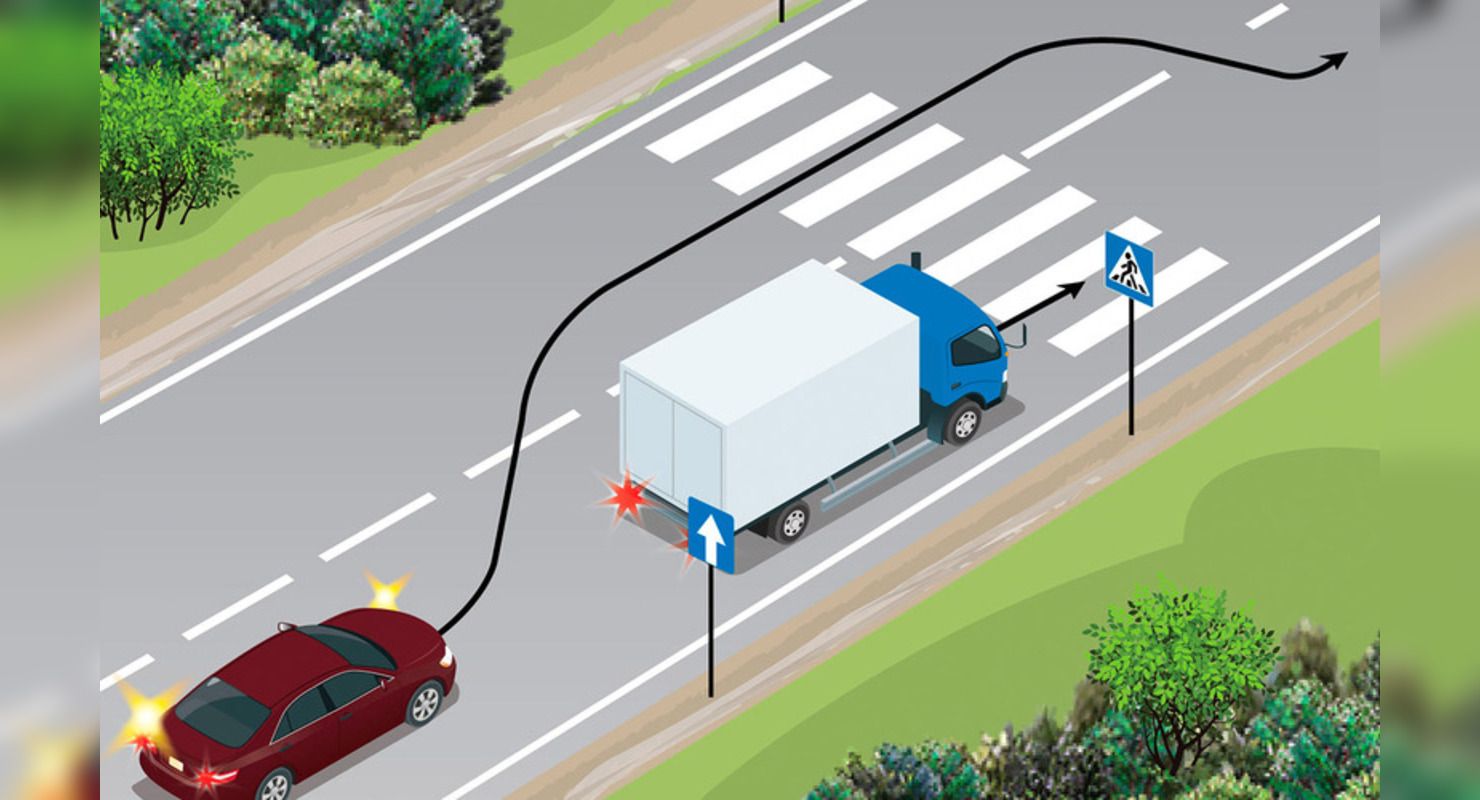 Можно ли водителю легкового автомобиля. Маневр обгон. Обгон автомобиля и пешеход. Обгон запрещен на перекрестках. Обгон запрещен на пешеходном переходе.