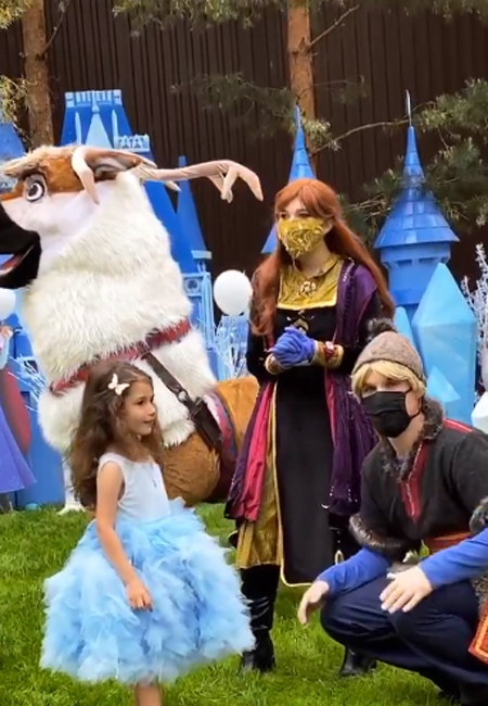 Кети Топурия устроила сказочный праздник в честь дня рождения своей дочки Оливии Дети,Дети знаменитостей