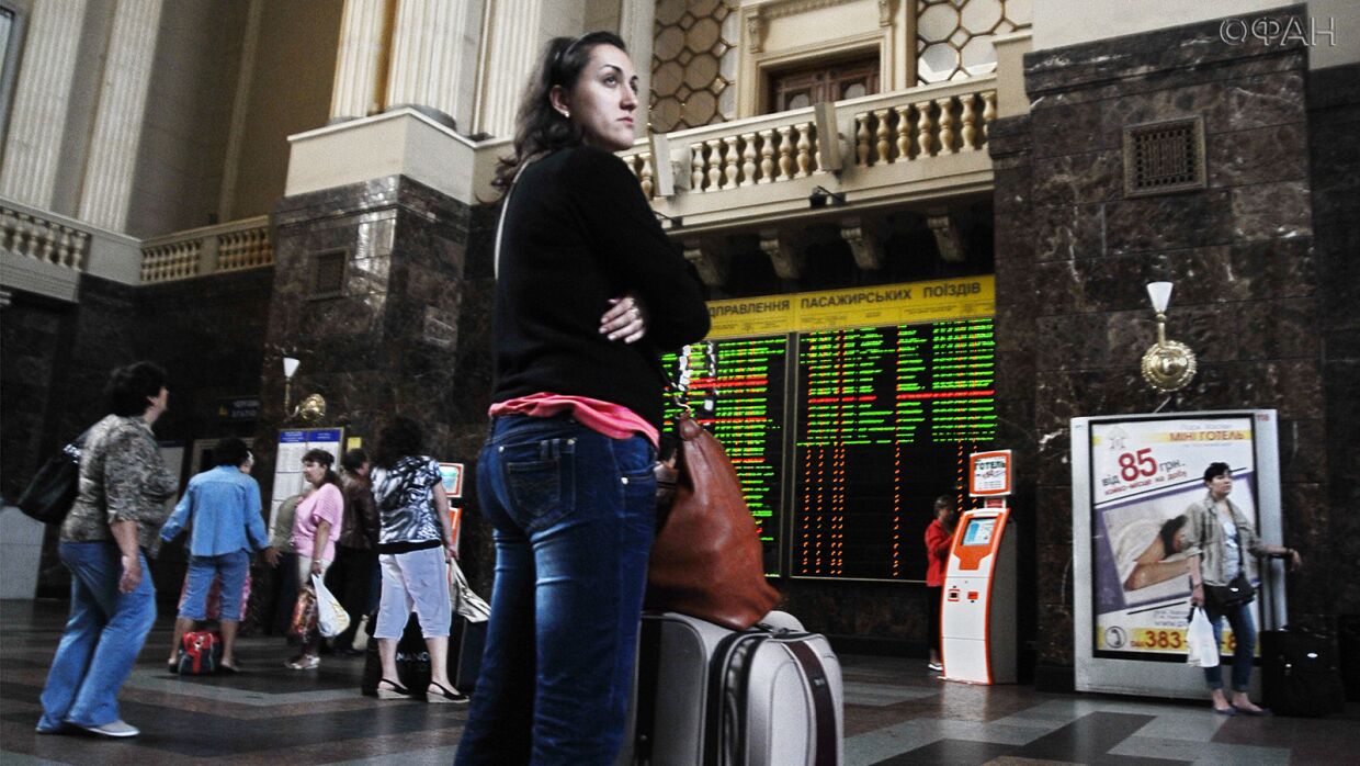 Украинские безработные требуют возможности выезда в Евросоюз и Россию 
