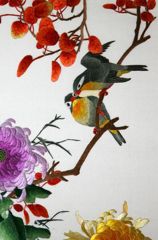 Вышивка шелком по шелку - жемчужина восточного искусства Вышивка шелком по шелку - жемчужина восточного искусства вышивка