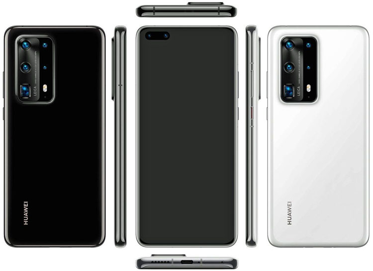Huawei P40 Pro PE с семью камерами появился на рендерах новости,смартфон,статья