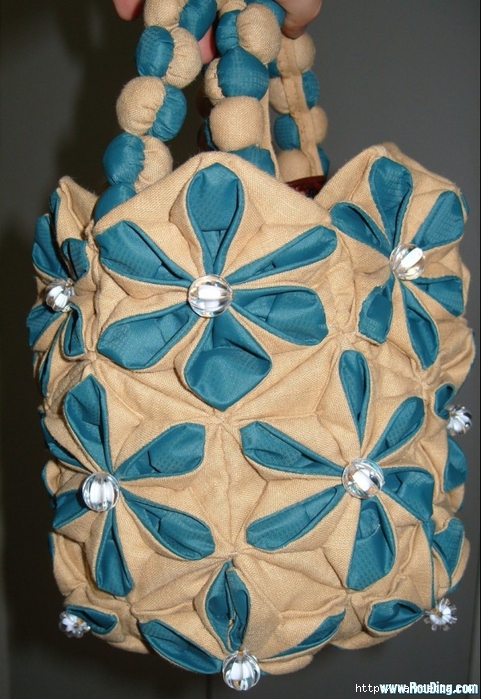 Сумка в технике оргиами нравится, ткани, вместе, сумке, нужно, льняной, такой, футболки, шестиугольник, стороной, другое, будет, очень, многое, сумка, меньшего, Перенести, шаблоны, ткань, шаблон