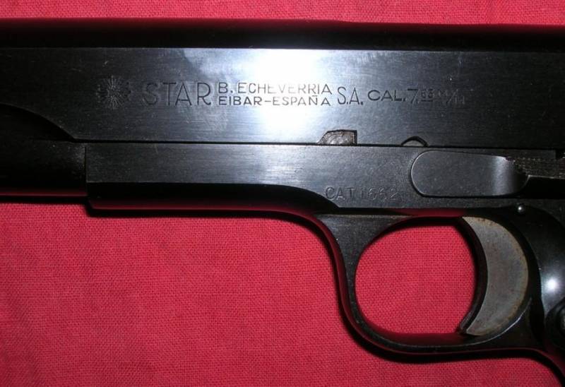 «Испанские кольты» – пистолеты «СТАР» «Испанские кольты» – пистолеты «СТАР» оружие