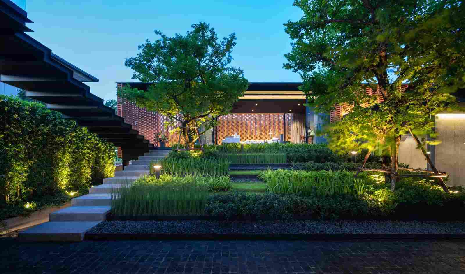 Вдохновлённые амфитеатром архитектура и дизайн особняка в Бангкоке