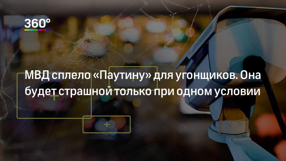 МВД сплело «Паутину» для угонщиков. Она будет страшной только при одном условии