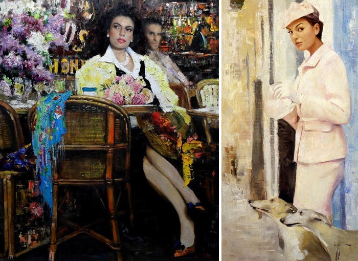 Романтические женские портреты московского художника, который объединил французский арт-модерн и русский реализм 