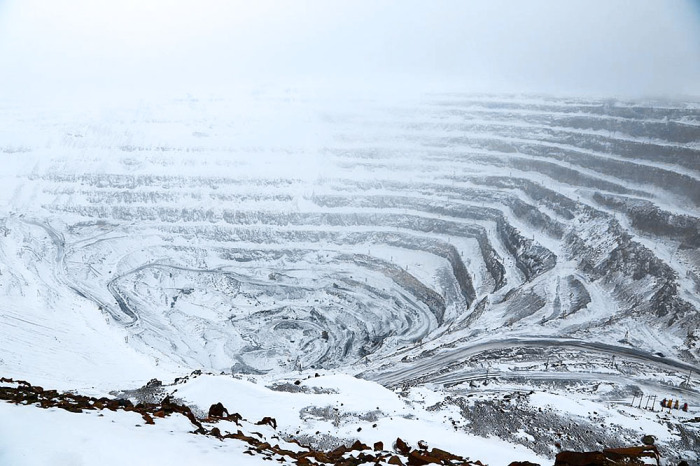 Норильск — российская Мория добыча,Норильск,Россия