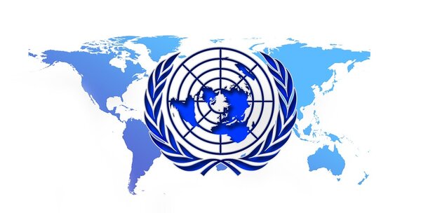 Один из логотипов ООН.