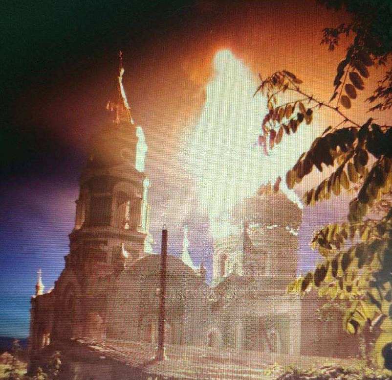 Ночью враг снова атаковал храм в Козинке Белгородской области (ФОТО)