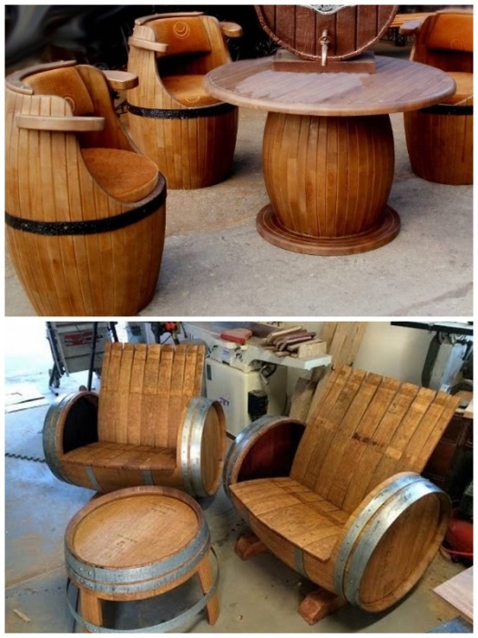 Дачная мебель своими руками из подручных материалов и бросовых вещей интерьер