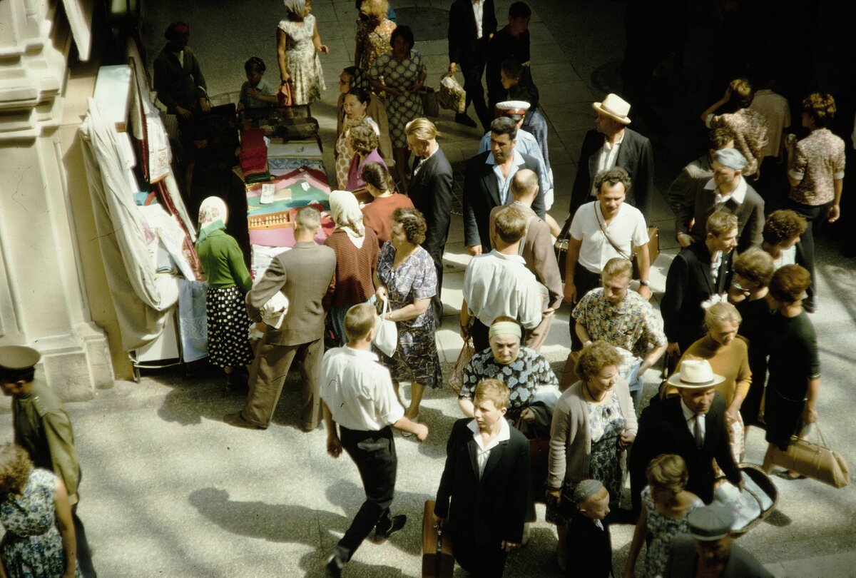 Магазины Москвы в 1959 году