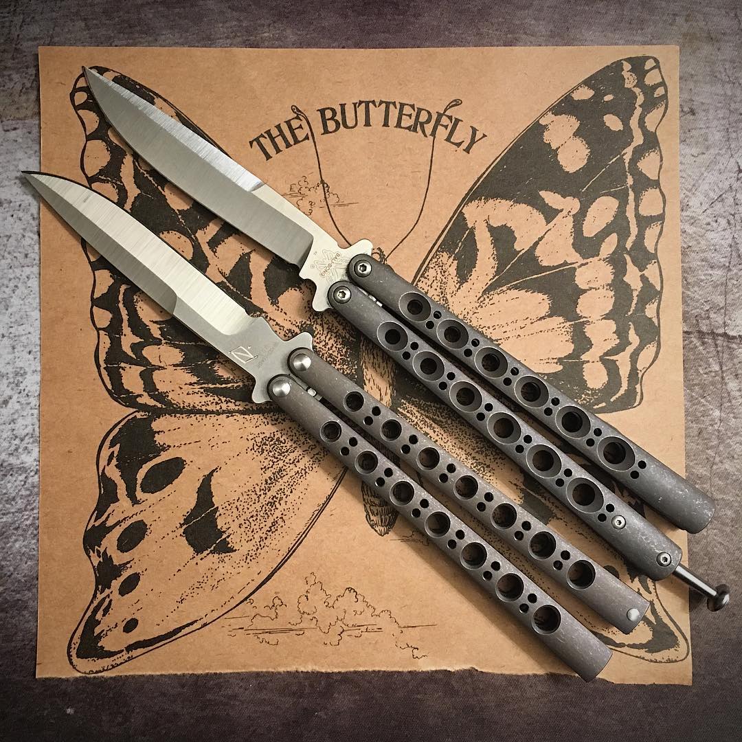 Холодное ли ноже бабочка