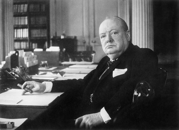 Премьер-министр Уинстон Черчилль