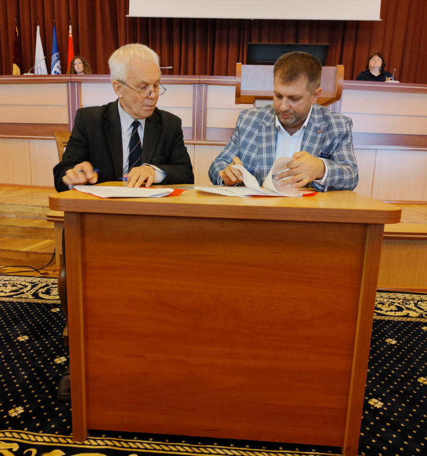 На седьмом Съезде БОИР подписано Соглашение о сотрудничестве между ВОИР и БОИР.