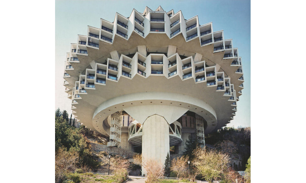 Центральный зал гостиницы Дружба, Ялта, 1984 г.