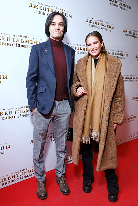 Сати Казанова с мужем, Елена Летучая и другие на премьере фильма Гая Ричи "Джентльмены" Кино,Кино