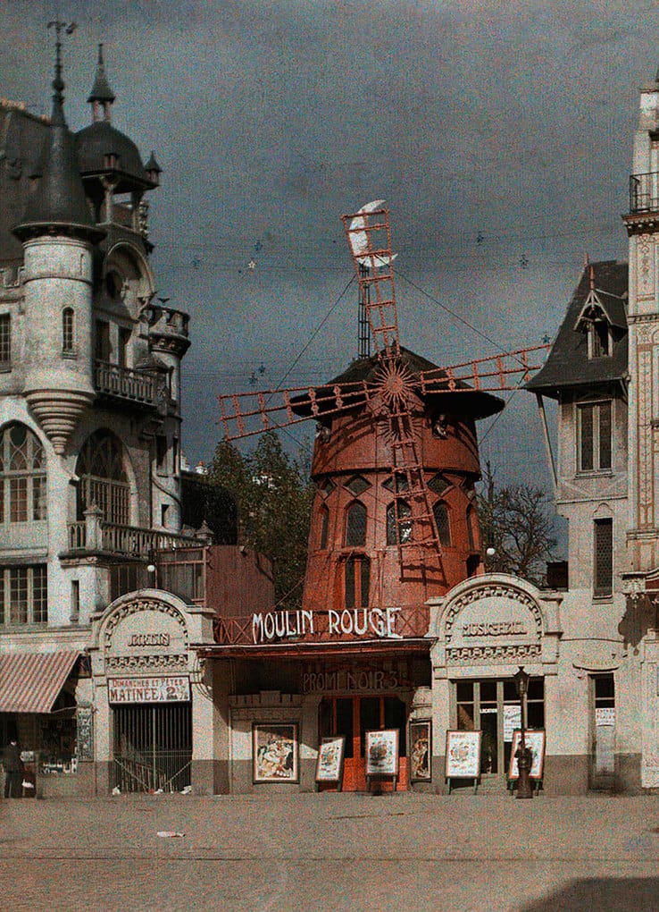 Moulin Rouge, Paris, 1914