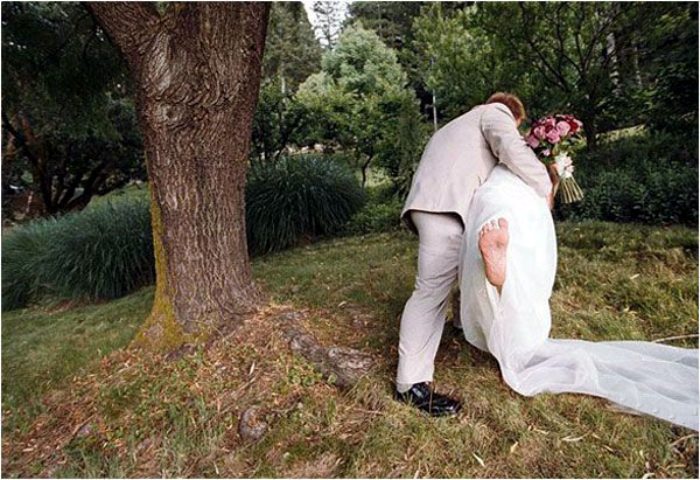 Когда у свадебного фотографа отличное чувство юмора