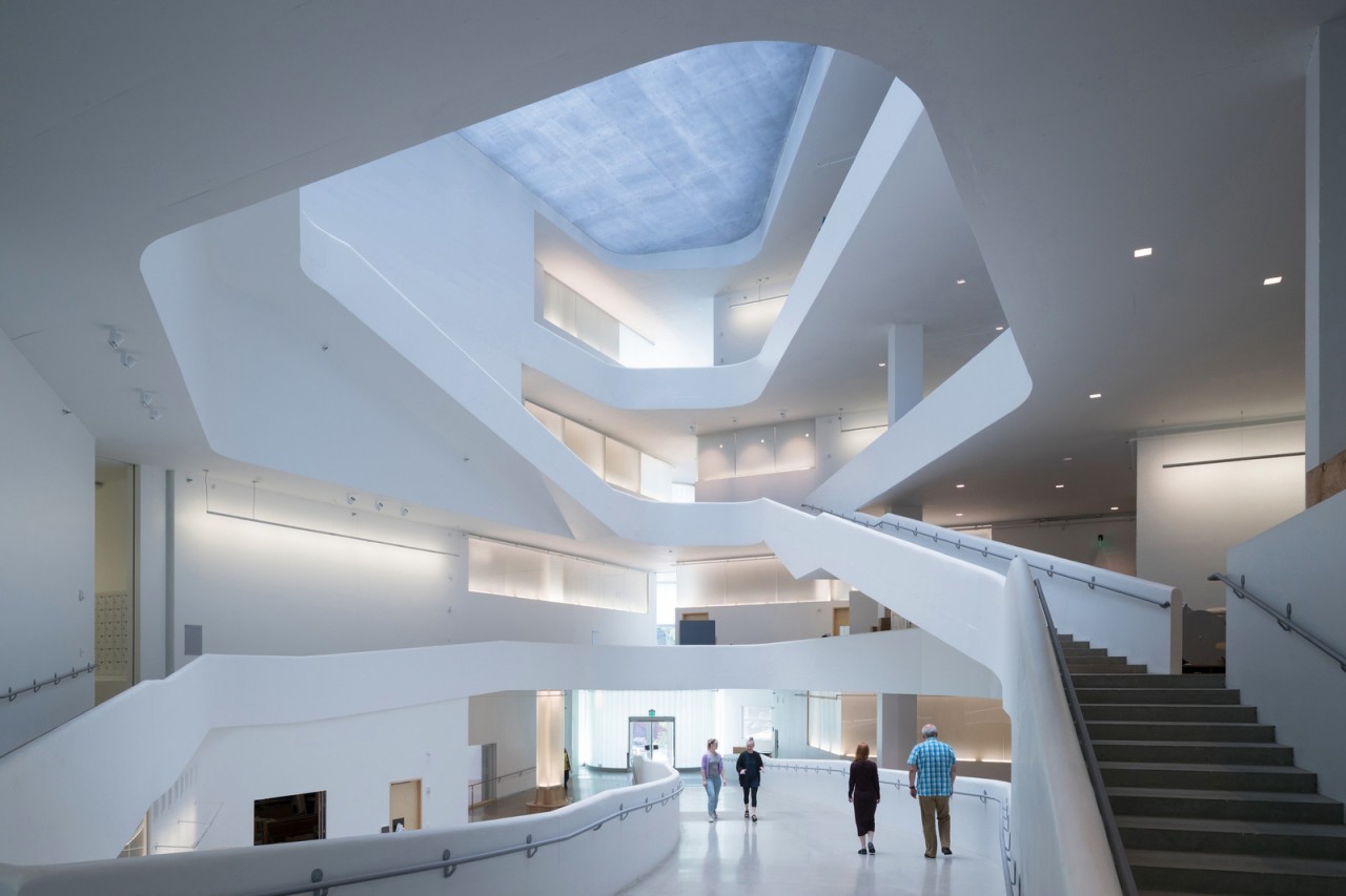 Архитектура и дизайн университета для художников и искусствоведов в США