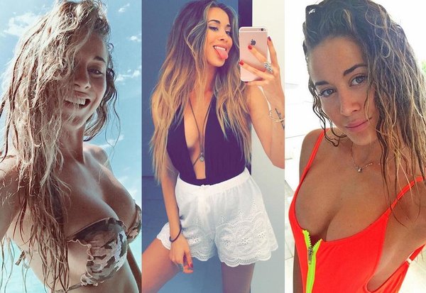 Самые горячие дочки футболистов женщины