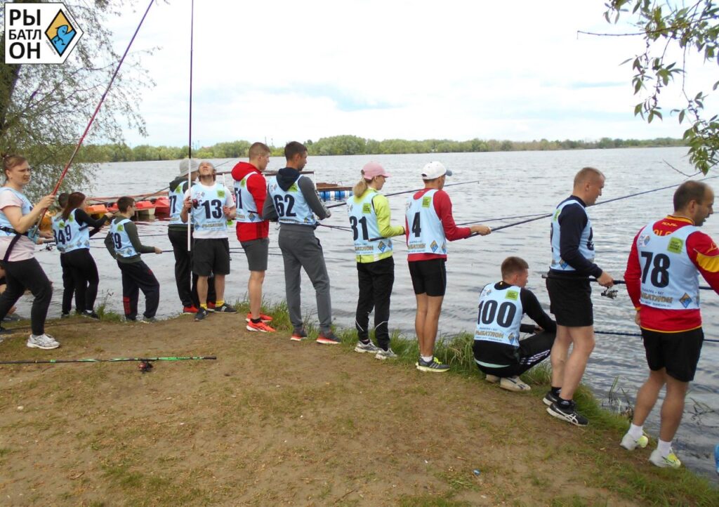Более 70 человек приняли участие в старте нового сезона рыбатлона в Рязани