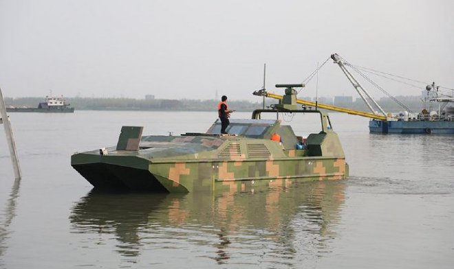 В Китае создан первый в мире десантный корабль-беспилотник беспилотник,гаджеты,интересное,китай