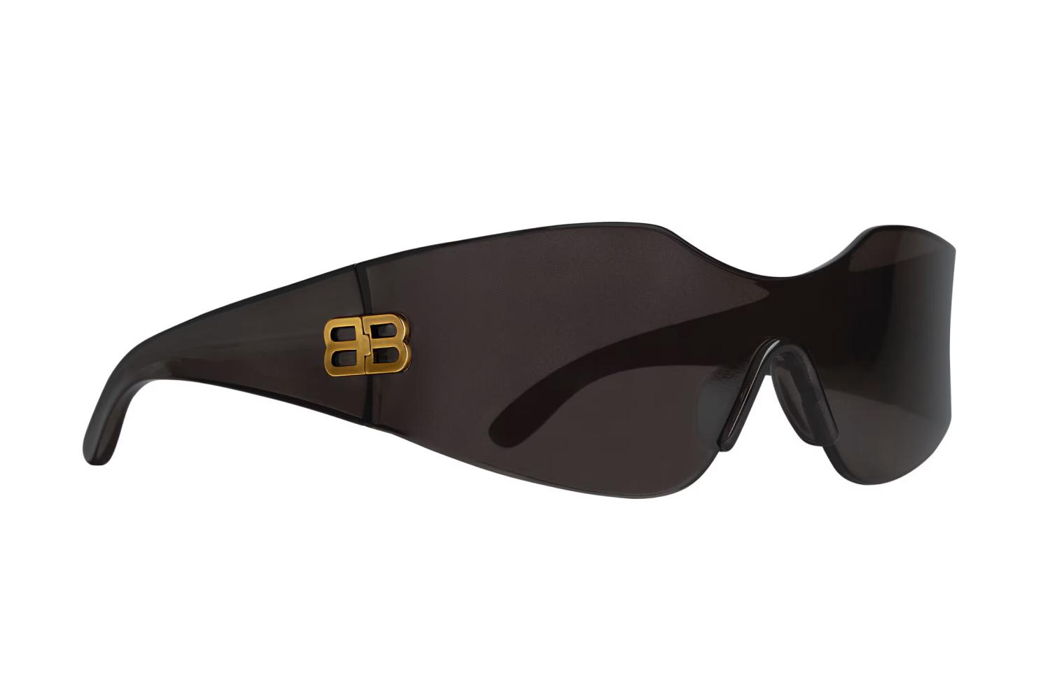 Солнцезащитные очки Hourglass Mask,&nbsp;Balenciaga, цена по запросу (balenciaga.com)