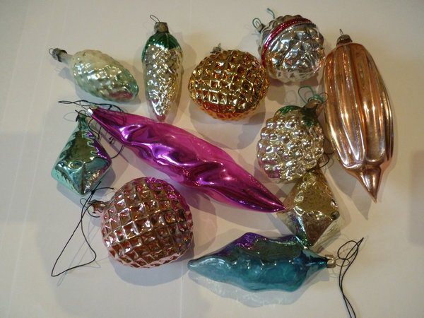 Советские ёлочные игрушки Советские ёлочные игрушки