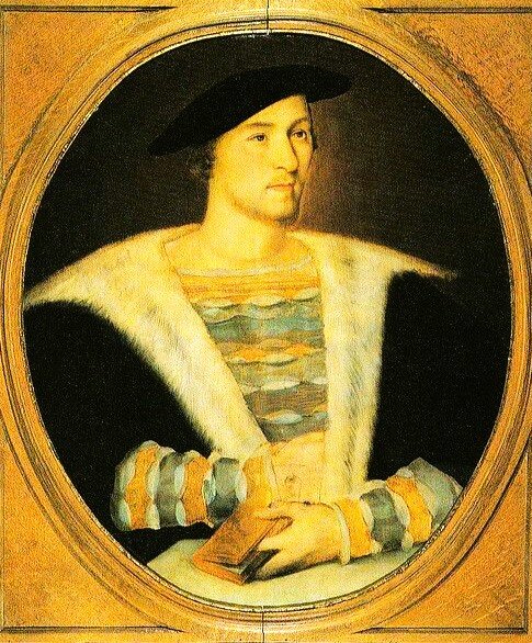 «Уильям Кэри, первый муж Марии Болейн», неизвестный худ., 1528 год