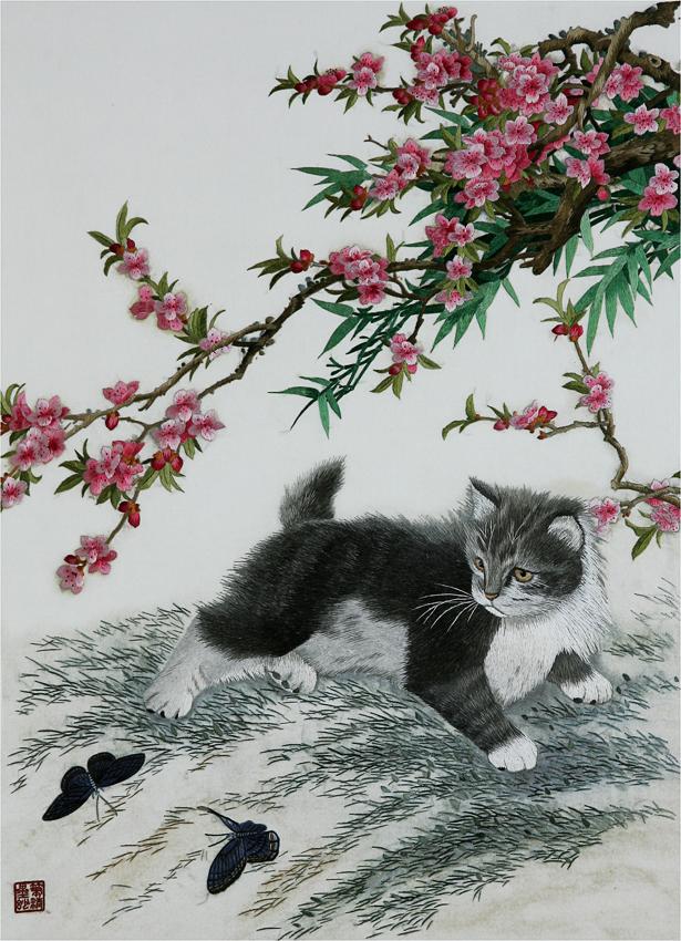 Вышивка шелком по шелку - жемчужина восточного искусства Вышивка шелком по шелку - жемчужина восточного искусства вышивка