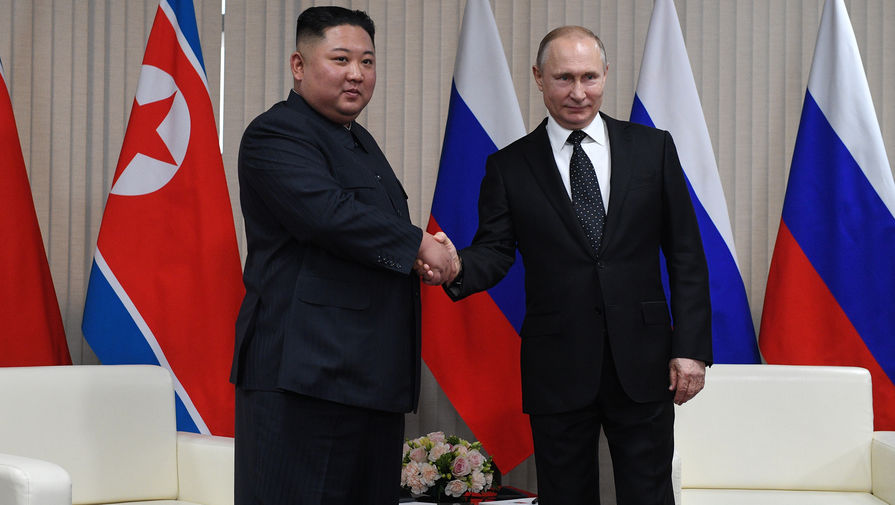Песков сообщил о подготовке официального визита Путина в Северную Корею