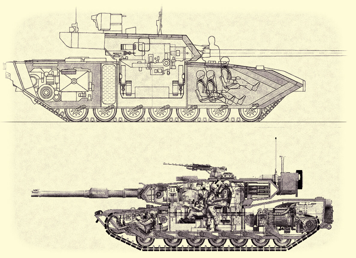 Сравнение абрамса. Танк т-14 Армата против Абрамса. Танк Абрамс м1а2 компоновка. Габариты леопард Абрамс т90. Танк м1 Абрамс против т 90.