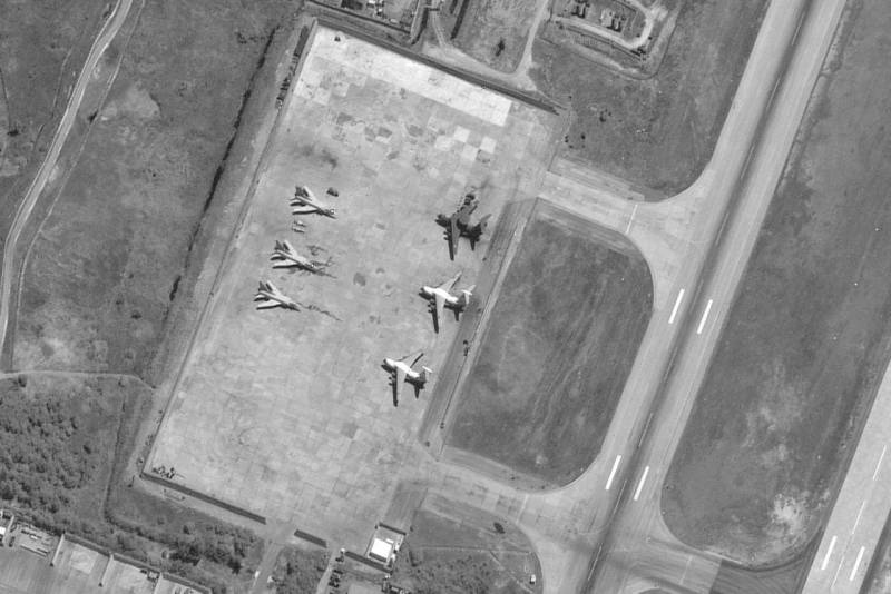 Развернутые в Сирии Ту-22М3 показали из космоса Новости