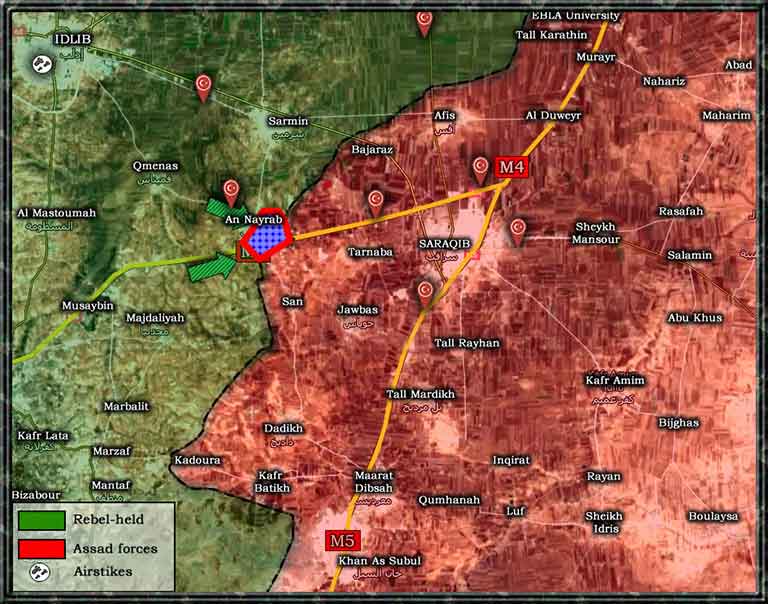 Милитари карта боевых действий