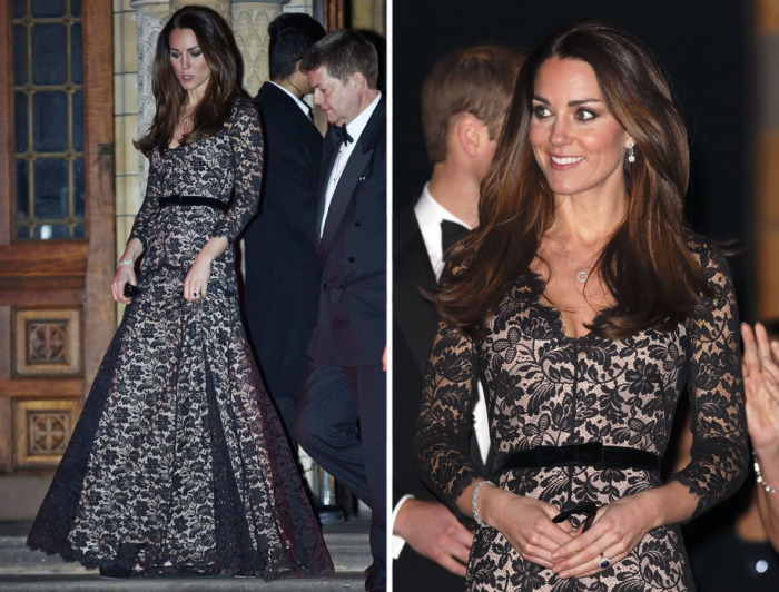 Коронный выход - великолепные вечерние платья герцогини Кембриджской Кэтрин Коронный выход - великолепные вечерние платья герцогини Кембриджской Кэтрин иконы моды