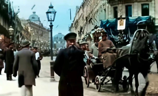 Москва в 1908. Как выглядела столица больше 100 лет назад: видео