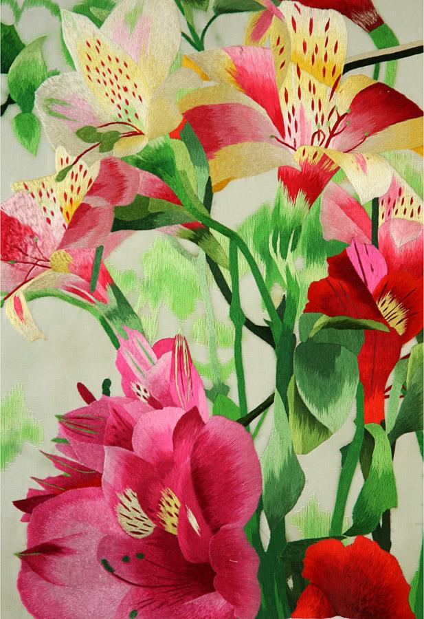 Вышивка шелком по шелку - жемчужина восточного искусства Вышивка шелком по шелку - жемчужина восточного искусства вышивка